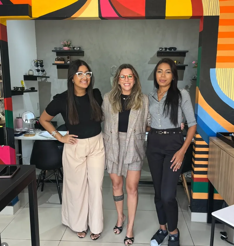Equipe da Ótica Vibes